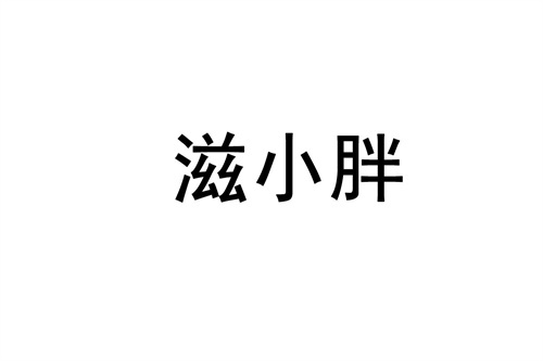 滋小胖