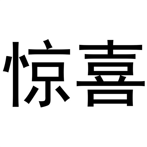 驚喜