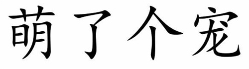 萌了個寵